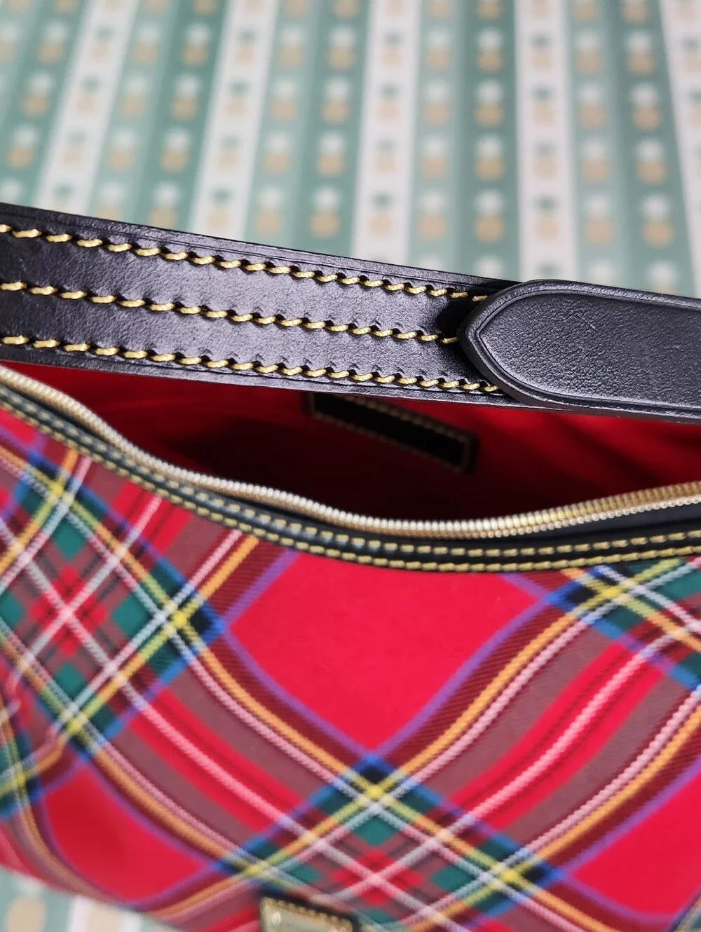 Dooney & Bourke Tartan Erica Bag